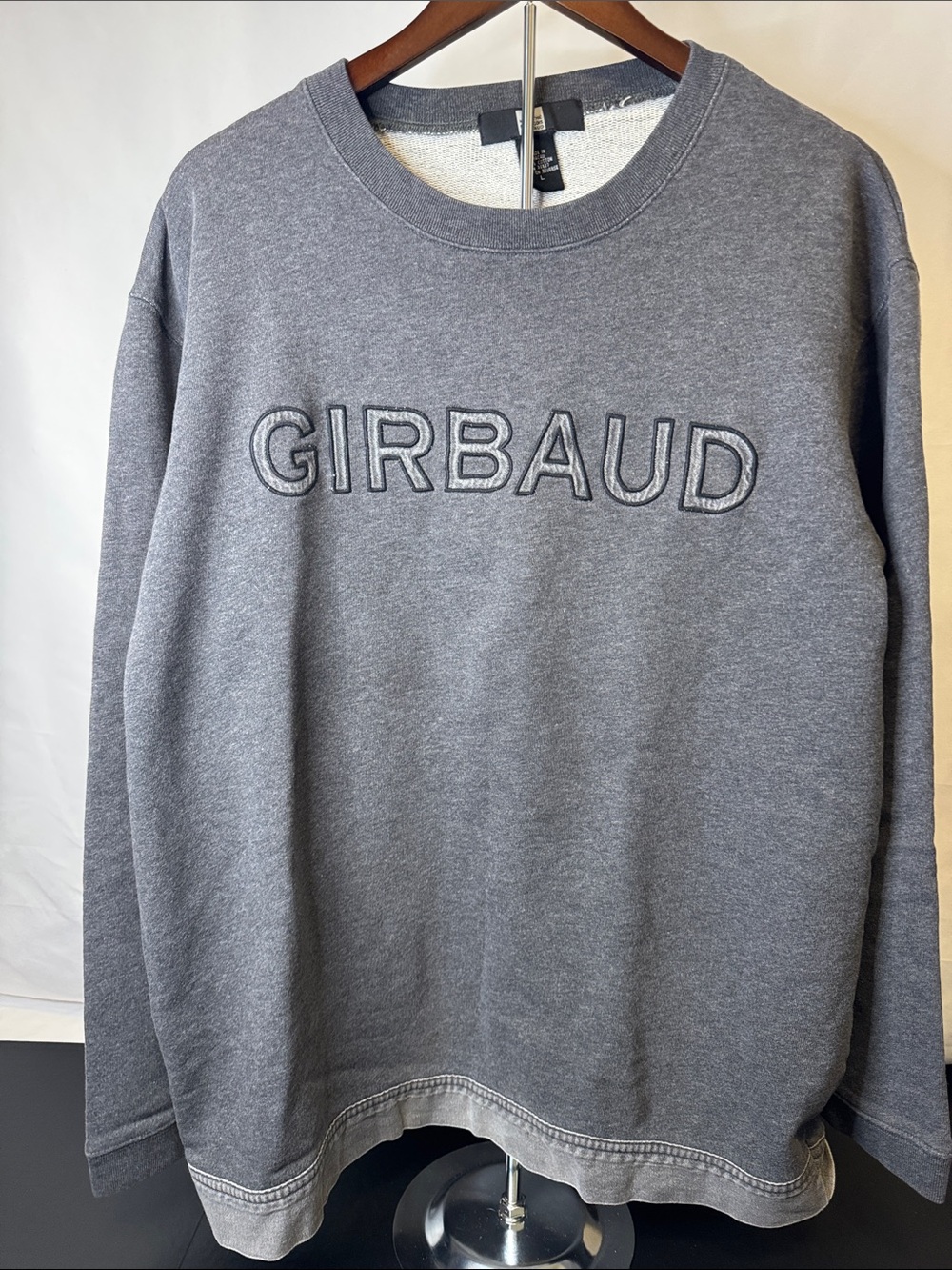 Girbaud vintage! Men's dark Gray Crewneck Sweatshirt large